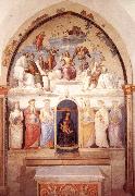 PERUGINO, Pietro Trinity and Six Saints china oil painting reproduction